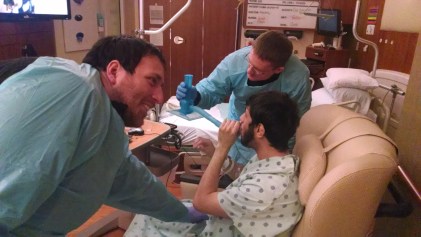 Friends. Not doctors.