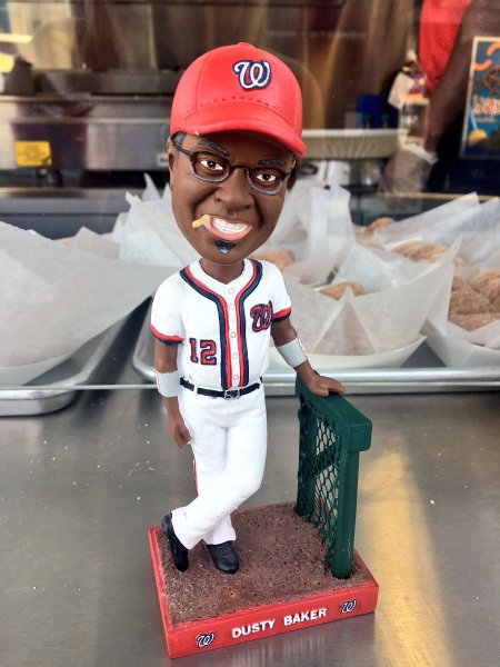 Dusty bobblehead